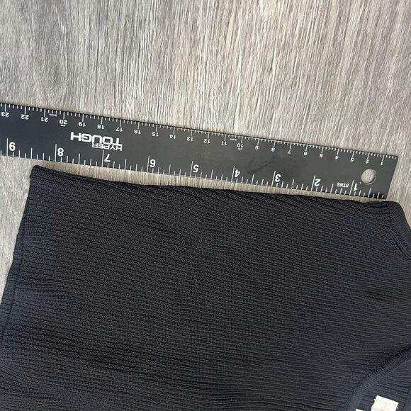 House of Harlow Revolve Women Knit Ribbed Tank Top Scoop Neck Black NWT Small - Picture 3 of 6